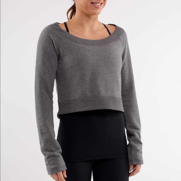 Lululemon Good Karma Cropped Pullover 